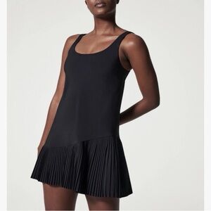 SPANX Black Mini tennis Dress